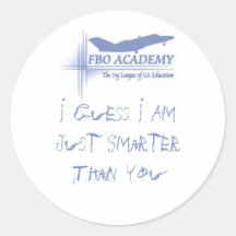 FBO Academy Stickers