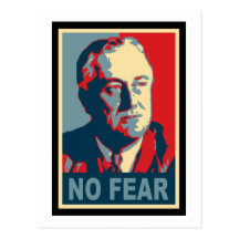 FDR No Fear Postcards