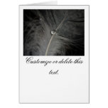 Feather in the Mud; Customisable Cards