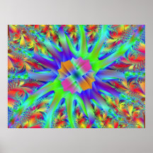Feathered Spokes Posters