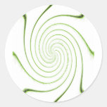 Feathered Swirl Sticker