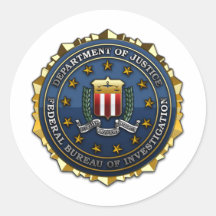 Federal Bureau of Investigation Sticker