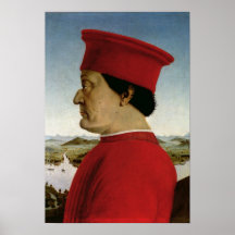 Federigo da Montefeltro  Duke of Urbino, c.1465 Print