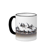 Feeding Oystercatchers Mug