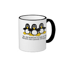 Feel The Burning Stare Of The Penguins Mug