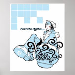 Feel the rhythm Poster Print