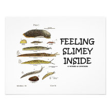 Feeling Slimey Inside (Slugs) Custom Invites