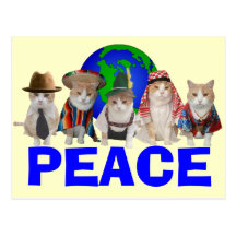 Feline Diplomatic Corps Post Card