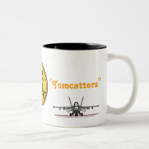 FELIX , F-18 SUPER HORNET, VFA-31 COFFEE MUGS
