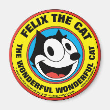 Felix Round Magnet