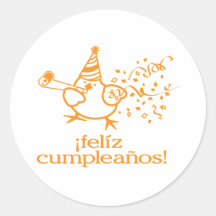 ¡felíz cumpleaños! = happy birthday! stickers