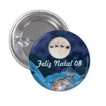 Feliz Natal 08 Pinback Buttons