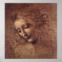 Female Head Poster