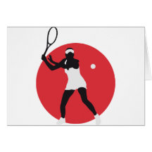 female tennis player karten