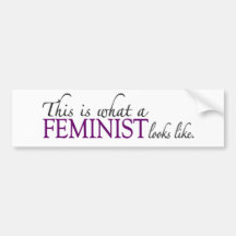 Feminist Looks Like Bumper Stickers