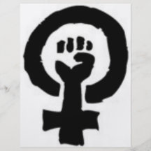Feminist Symbol Custom Flyer