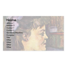 Femme De Maison By Toulouse-Lautrec Henri De Business Card Templates