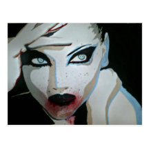 'Femme Fatale'  Postcard
