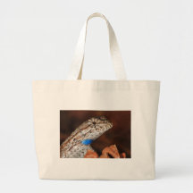 Fence Lizard Canvas Bag