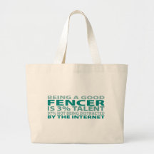 Fencer 3% Talent Canvas Bags