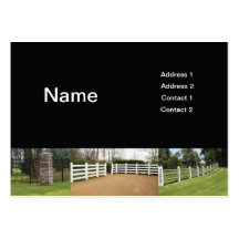 fences business card templates