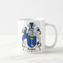 Fender Family Crest Coffee Mugs