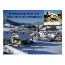 Ferienwohnung Elfriede Haist - Snow Postcard