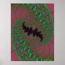 Fern Leaf Silhouette Posters
