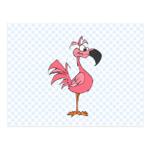 Fernando Flamingo Post Card