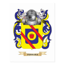 Ferrara Coat of Arms Postcard