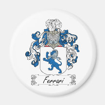 Ferrari Family Crest Magnet