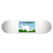 ferret skate board deck