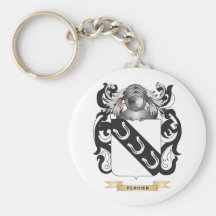 Ferrier Coat of Arms Key Chain