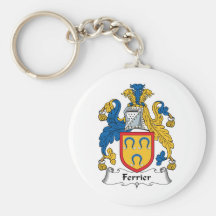 Ferrier Family Crest Key Chain