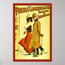 Ferris' Comedians Posters