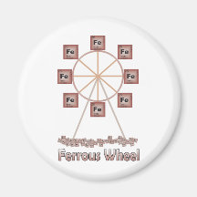 Ferrous Wheel Iron Chemistry Item Magnets