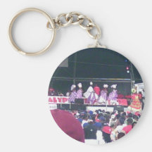 Festival at Skinner Park in Trinidad Keychain