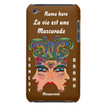 Festival Masquerade Comedy Drama View Hints Plse iPod Touch Cover