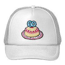 Festive 60th Birthday Gifts Mesh Hats