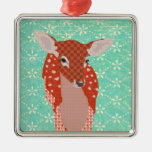 Festive Fawn III Ornament