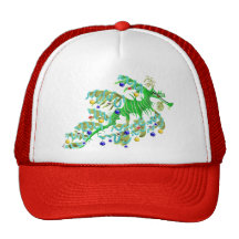 Festive Sea Dragon Trucker Hat