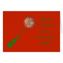 Festivus Invitation please join us Greeting Card