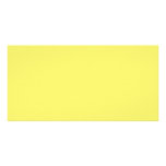 FFFF66 Solid Colour Yellow Background Photo Card