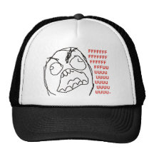 FFFFFFFUUUUUU - Rage! Trucker Hats