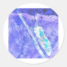 fgdgdfg round sticker