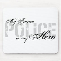 Fiance Is My Hero - POLICE Mousepad