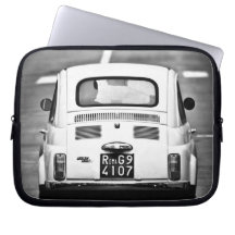 Fiat 500, cinquecento, in Rome, Laptop sleeve