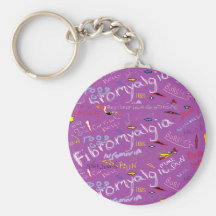 Fibromyalgia Symptoms Key Chains