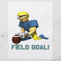 Field Goal Personalised Flyer