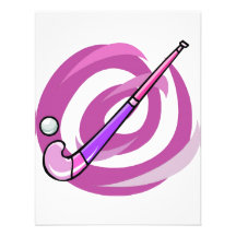 Field Hockey Personalised Announcements